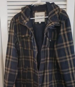 Large green jacket